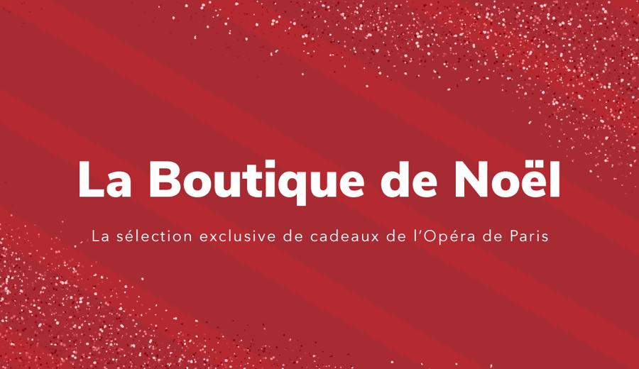 La boutique de Noël de l'Opéra