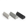 Little house" erasers (black, white, grey)