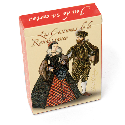 Jeu 54 cartes - Les Costumes de la Renaissance