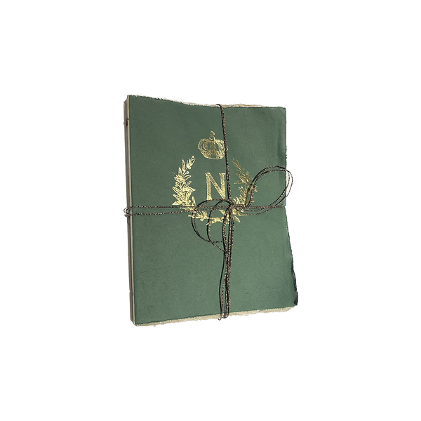 Carnet Napoleon Vert 15X20