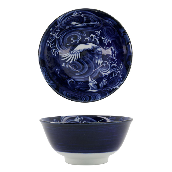 Bol Nippon Bleu Oiseau 15Cm