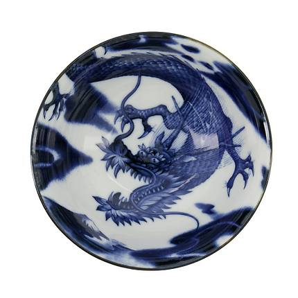 Bol Nippon Bleu Dragon 15Cm