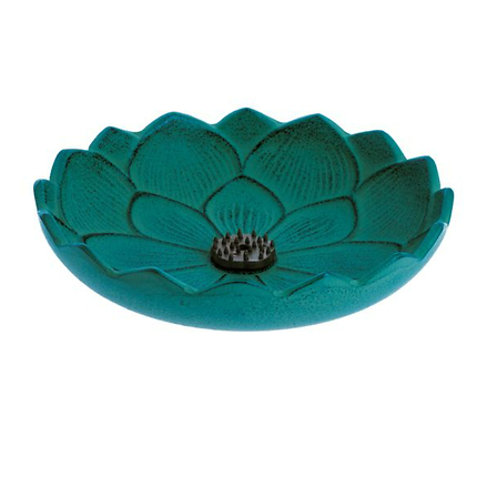 Brule Encens Fleur De Lotus Turquoise