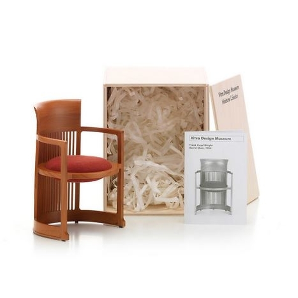 Chaise miniture Barrel Chair Frank Lloyd Wright, 1904