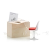 Chaise miniature Tulip Chair Eero Saarinen, 1956