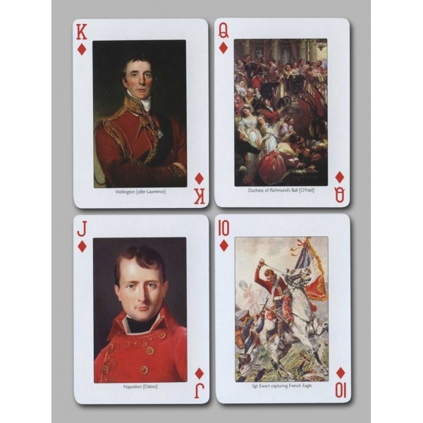 Playing cards Waterloo 1815-2015