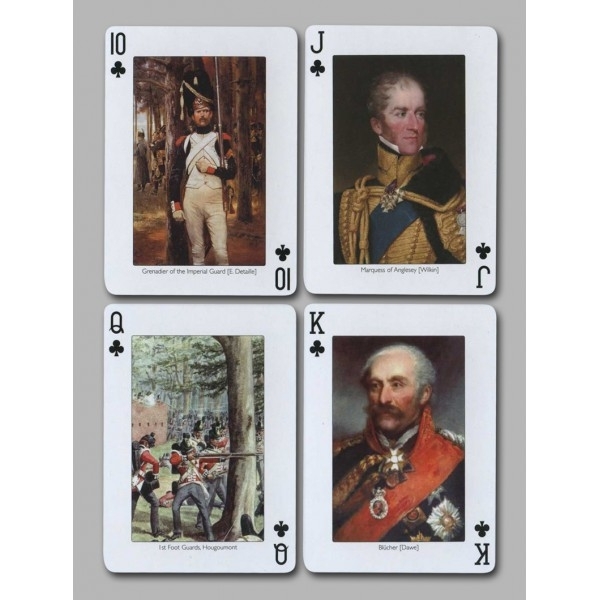 Playing cards Waterloo 1815-2015