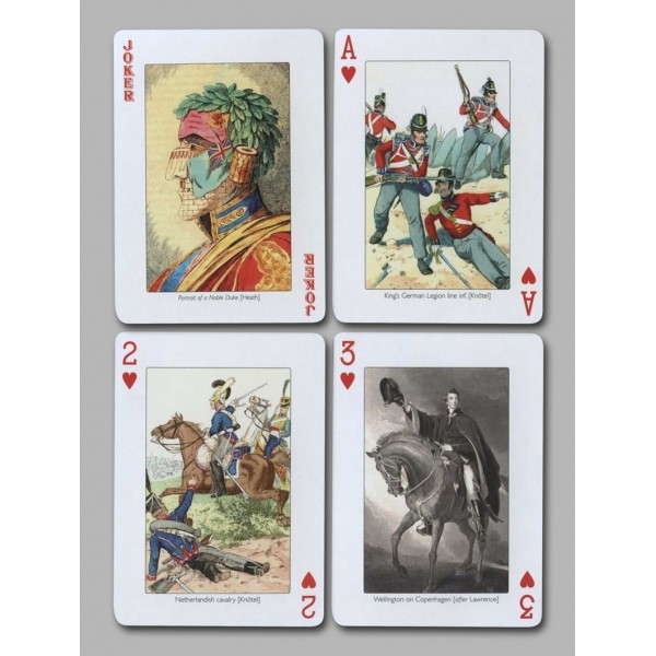 Playing cards Waterloo 1815-2015