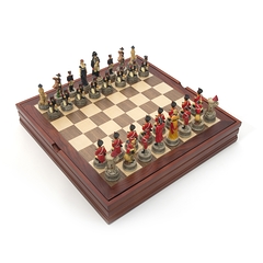 Chess game - Wellington against Napoleon