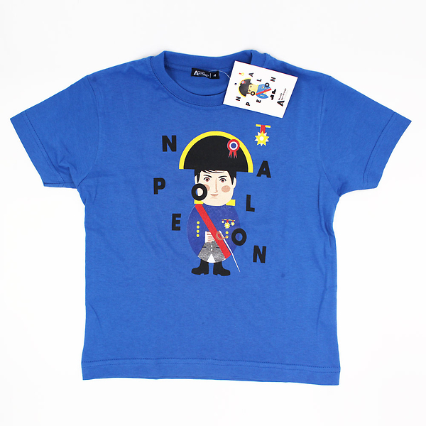 T-shirt Enfant Napoleon Bleu 6A