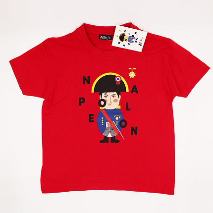 T-shirt Enfant Napoleon Rouge 10A