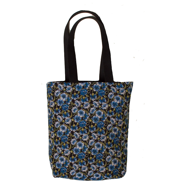 Sac Shopping Bleuet