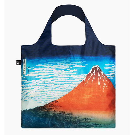 Fuji rouge, montagnes dans un sac transparent, 1831