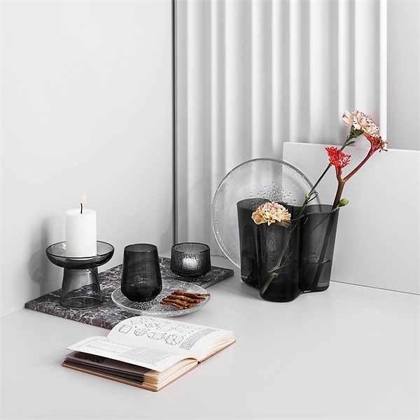 Dark grey vase | 160Mm