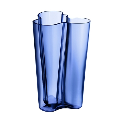 Ultramarine blue vase | 251mm