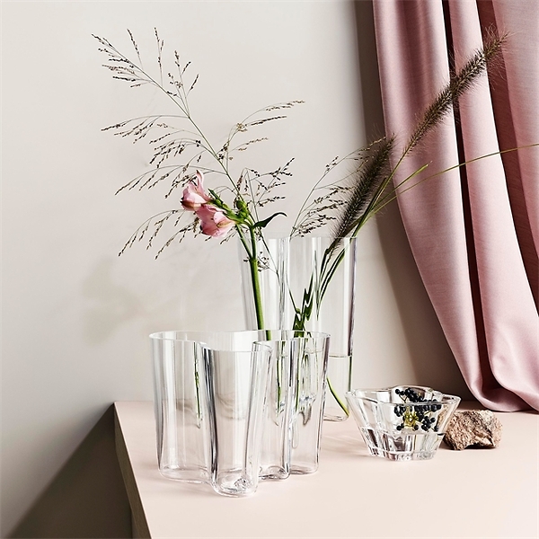 Clear vase | 251mm