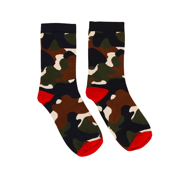 Mi-Chaussette camouflage femme