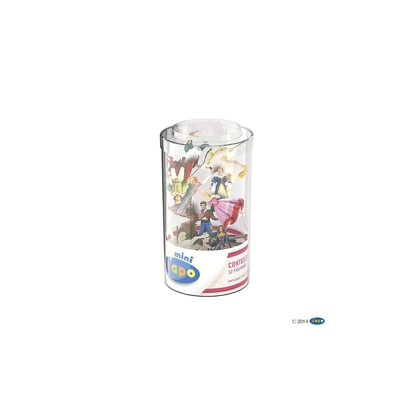 Tube of 12 Papo figurines - Enchanted World