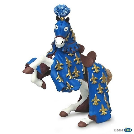 Prince Philip's horse blue
