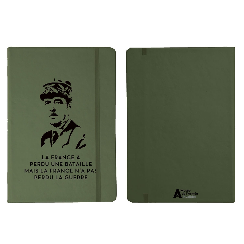 Carnet de notes A6, Charles de Gaulle · Arteum