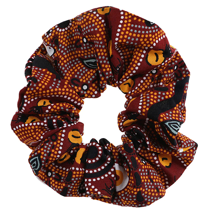 Hair scrunchies - Bush tucker tan