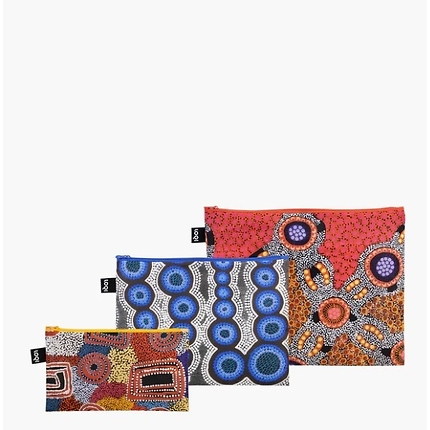 Lot De 3 Pochettes Zip Water Dreaming