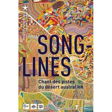 Poster of the exhibition Songlines