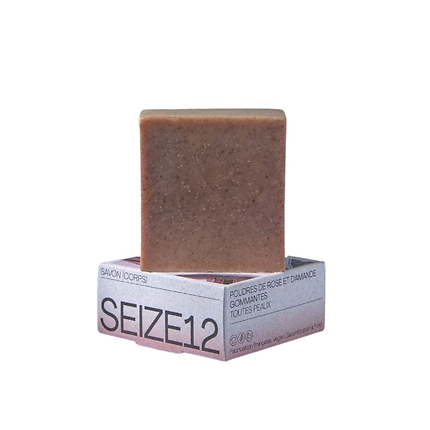 Savon solide Poudre de Rose et Amande