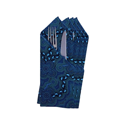 Napkin- Walkabout Blue