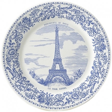 Mignardises Plate - Eiffel Tower