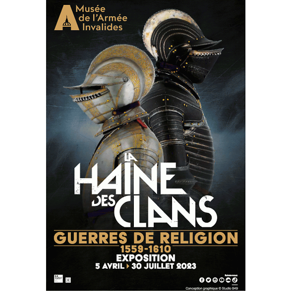 Affiche exposition "La Haine des Clans"