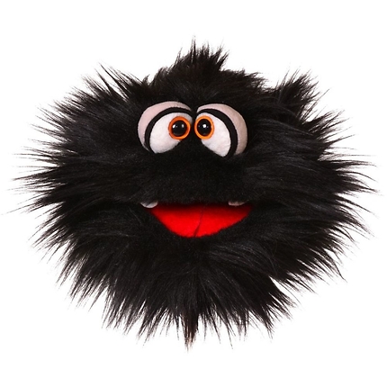 Black furry plush - Kladderradatsch