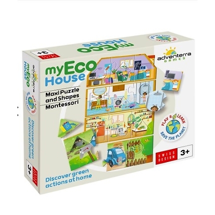 MyEco House 2-IN-1 MAXI PUZZLE