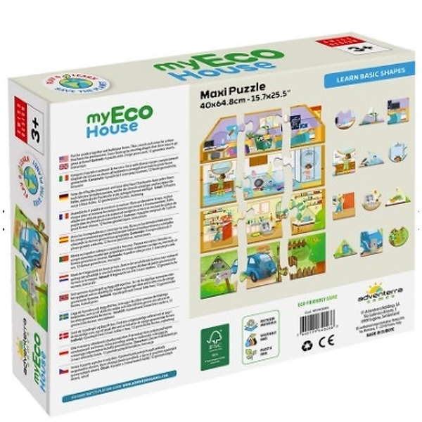 MyEco House 2-IN-1 MAXI PUZZLE