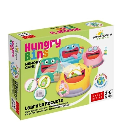 Hungry bins - Learn to recycle