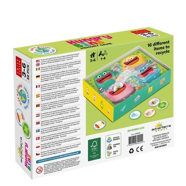 Hungry bins - Apprenons à recycler