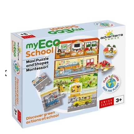 MyEco School MAXI PUZZLE 2-EN-1