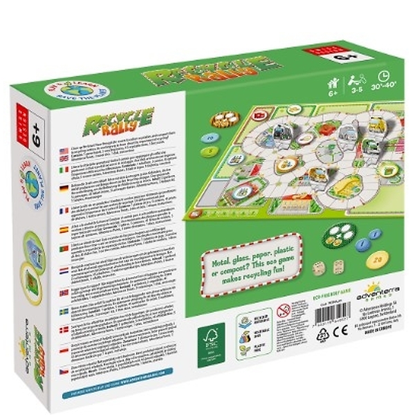Recycle Rally - board game