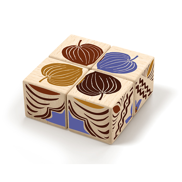 Puzzle cube en bois