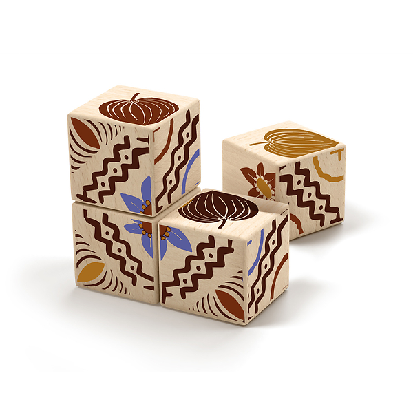 Wooden cube puzzle