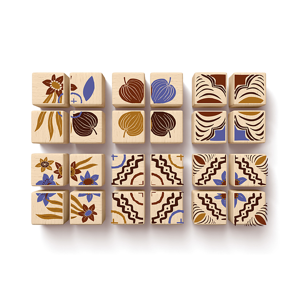 Wooden cube puzzle