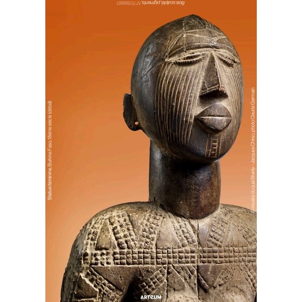 Statue féminine Burkina - Magnet