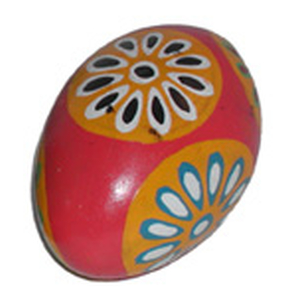 Painted egg shaker