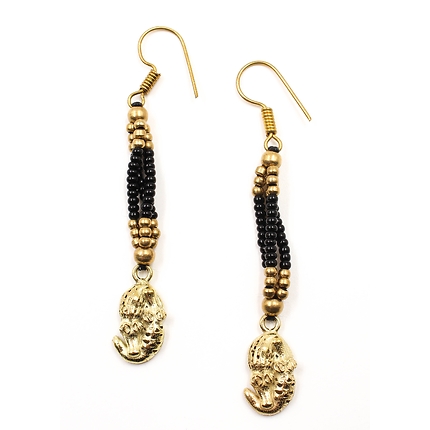 Boucles d'oreilles Crocodiles