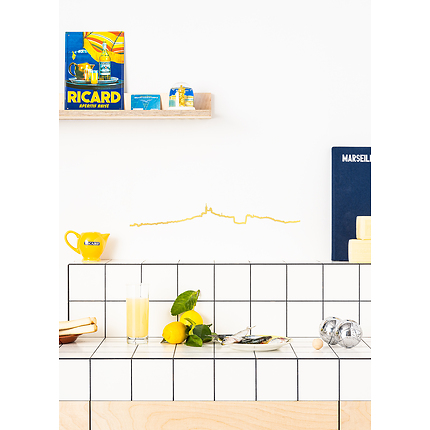 Line Marseille 50 CM Gold
