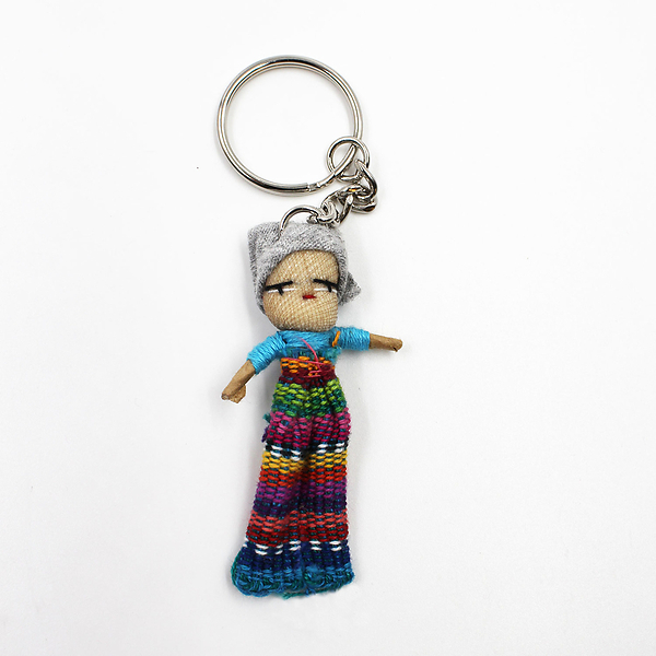 Worry Doll key Ring