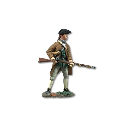 Colonial militia figurine