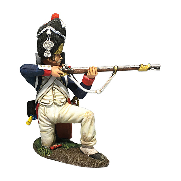 Kneeling grenadier figurine