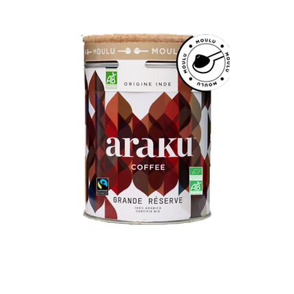 Araku large reserve ground coffee