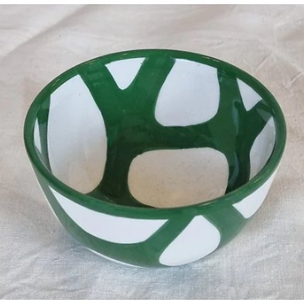 Small Green Brush Bowl